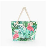 Hot Sale Flamingo Printed Beach Bag