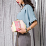 Striped Beach Bag