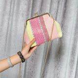 Striped Beach Bag
