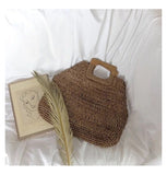 Casual Big Straw Beach Bag